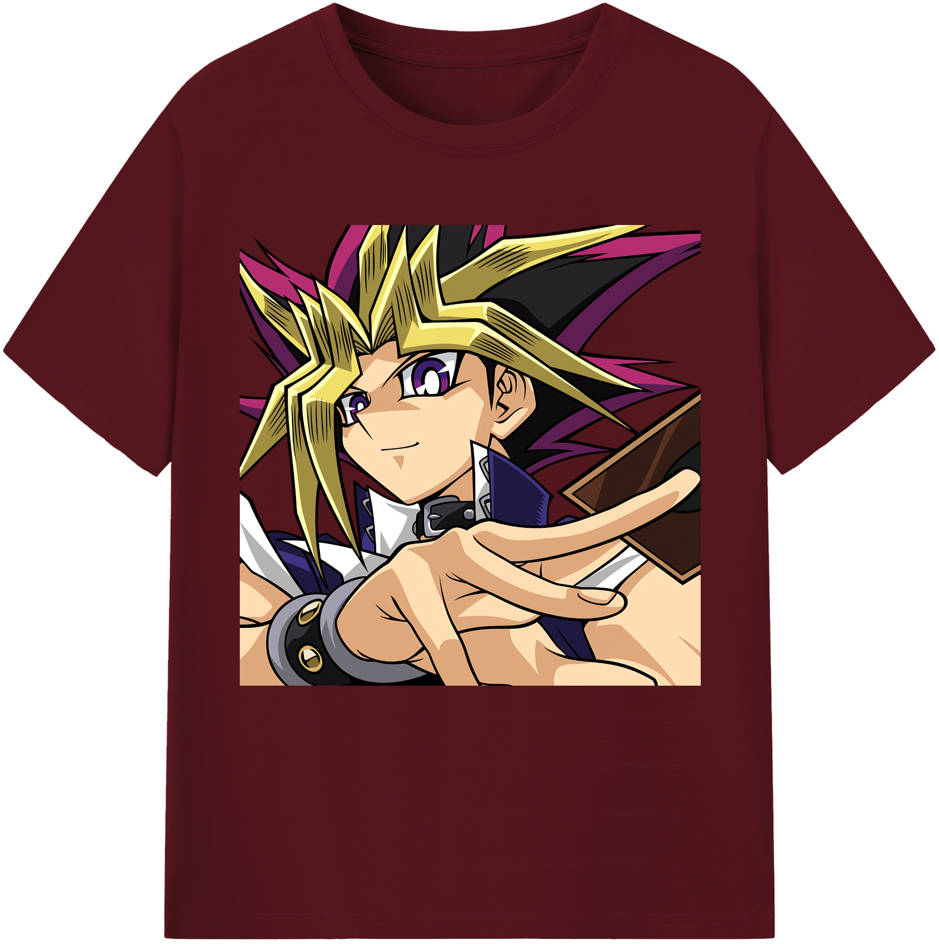 （画像用） 遊☆戯☆王 Yu-Gi-Oh! 綿100％半袖Tシャツ（フロントプリント）